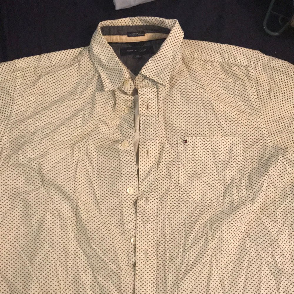 Tommy Hilfiger white button up
